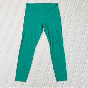 Athleta Green Soft Leggings Size Large